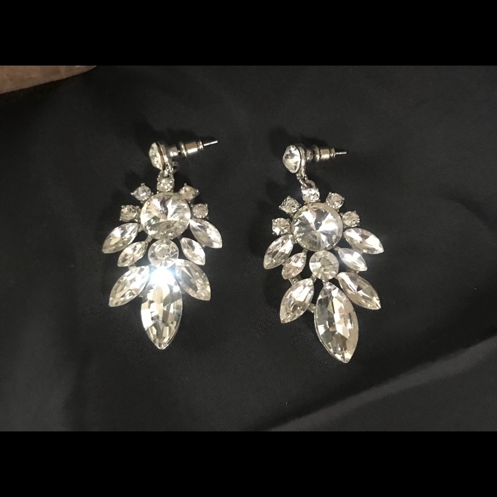 Rhinestone earrings